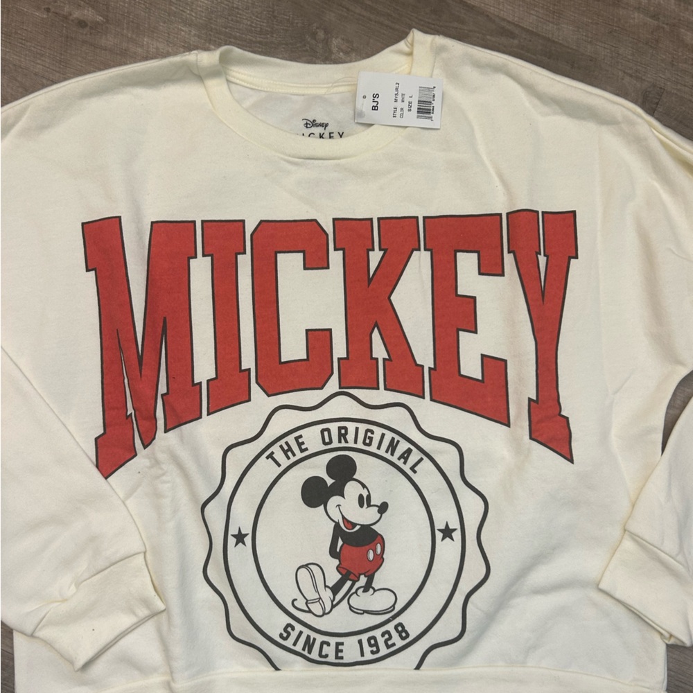 NWT Mickey Mouse Sweatshirt | Disney - Picture 2 of 6